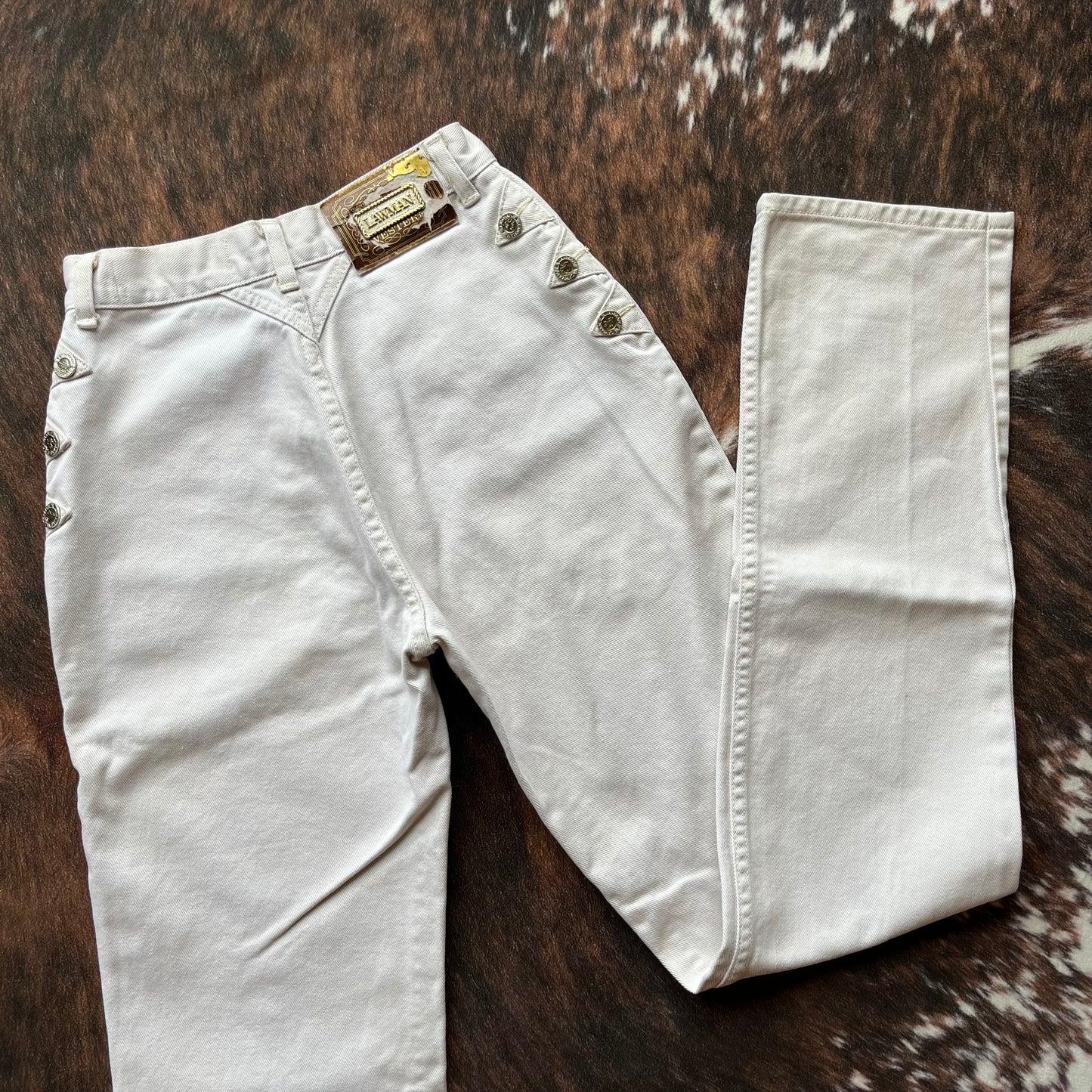 Cream Lawman Jeans