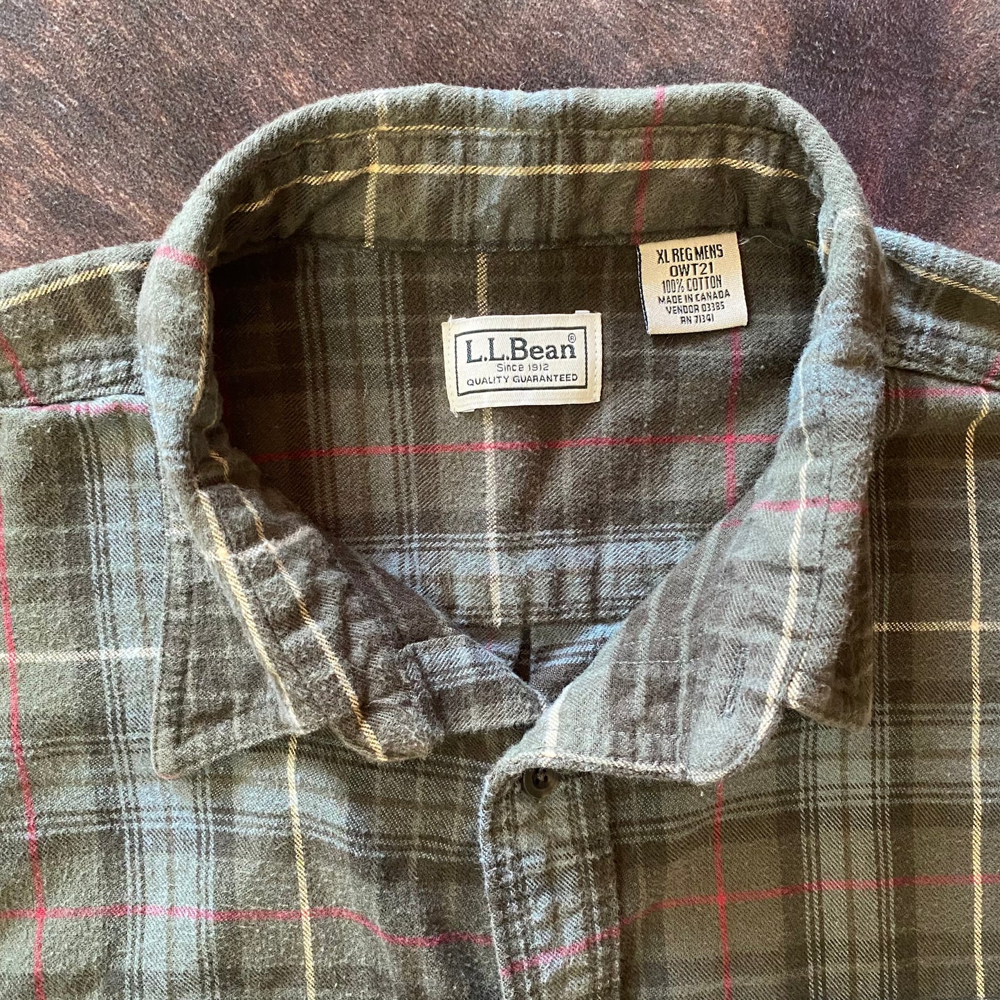 LL Bean Flannel