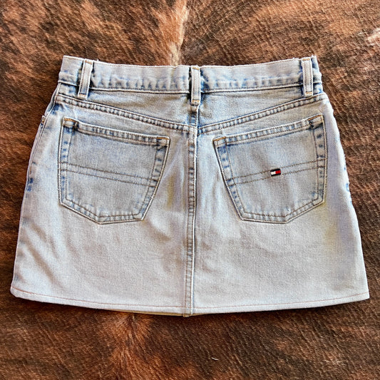 Vintage Tommy Hilfiger Denim Skirt waist