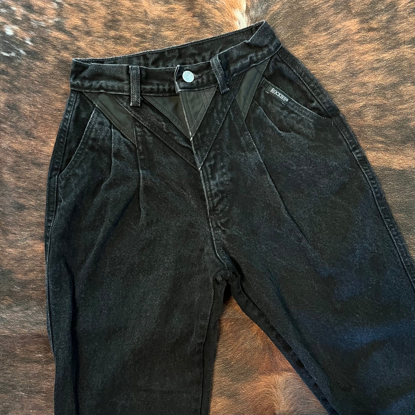 Rocky Mountain Suede Insert Jeans