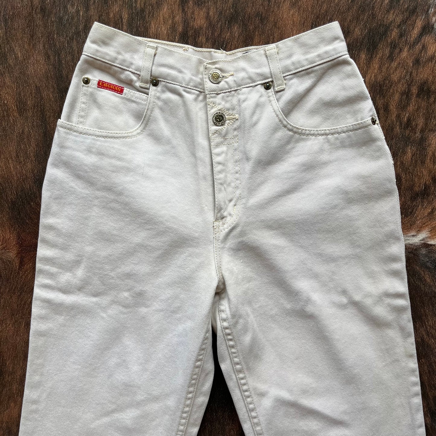 Cream Lawman Jeans