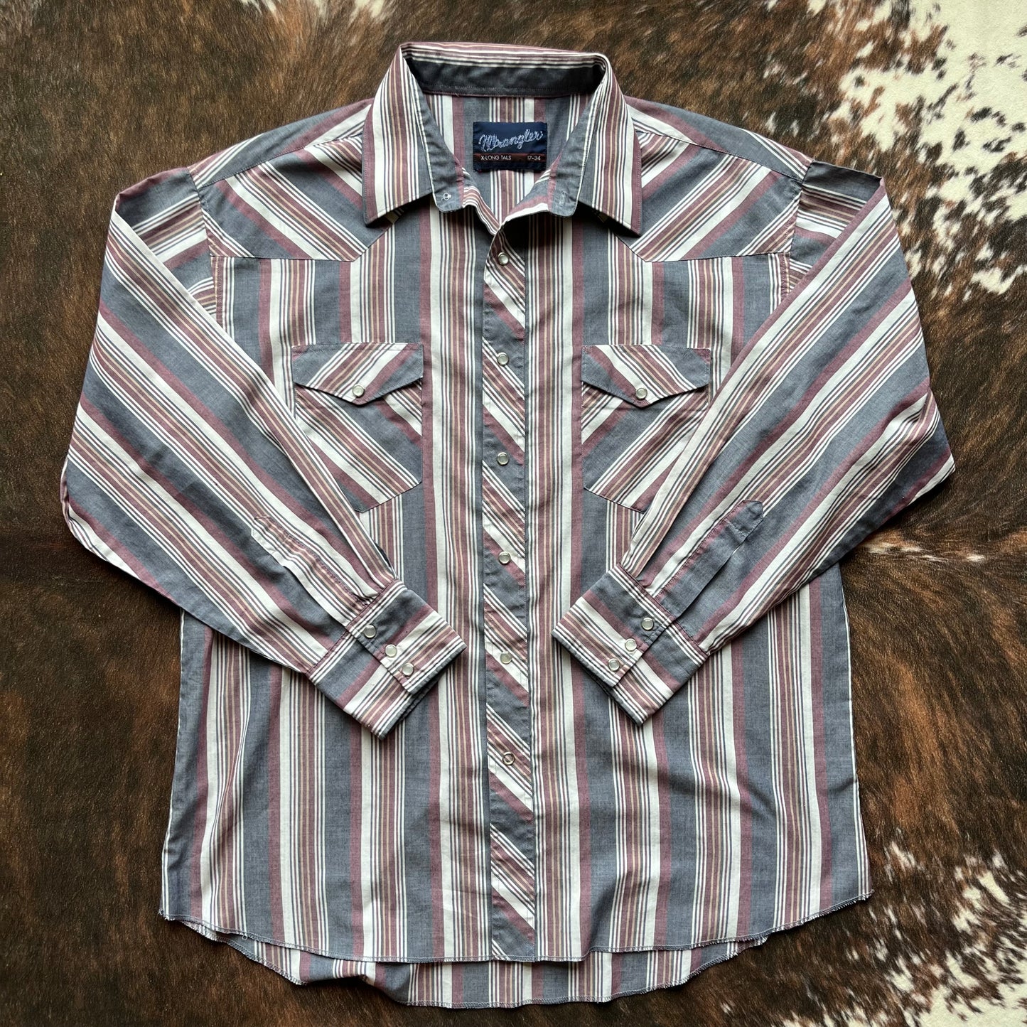 Wrangler Stripe Pearlsnap