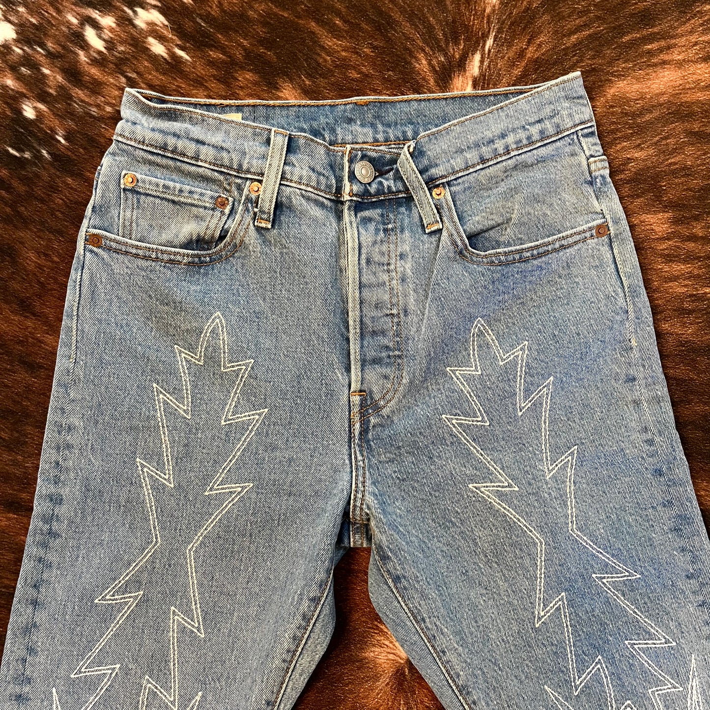 Levi’s Western Embroidered Jeans