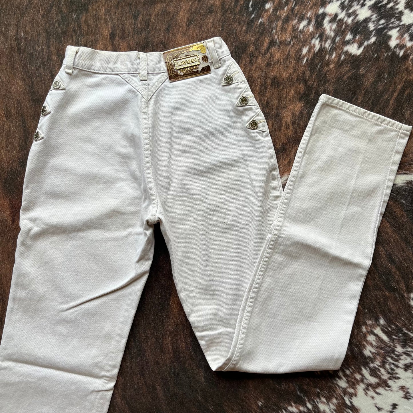 Cream Lawman Jeans