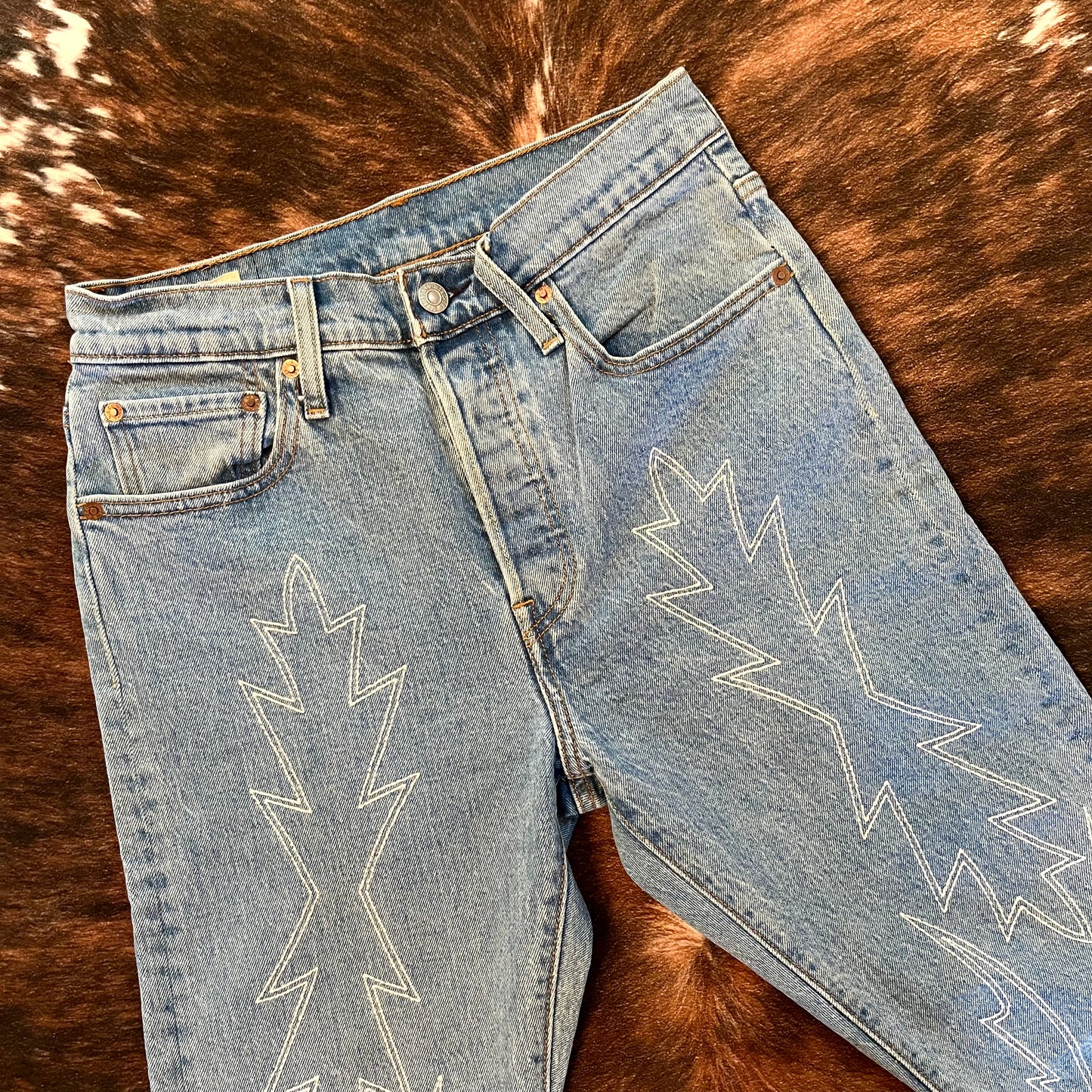 Levi’s Western Embroidered Jeans