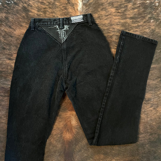 Rocky Mountain Suede Insert Jeans