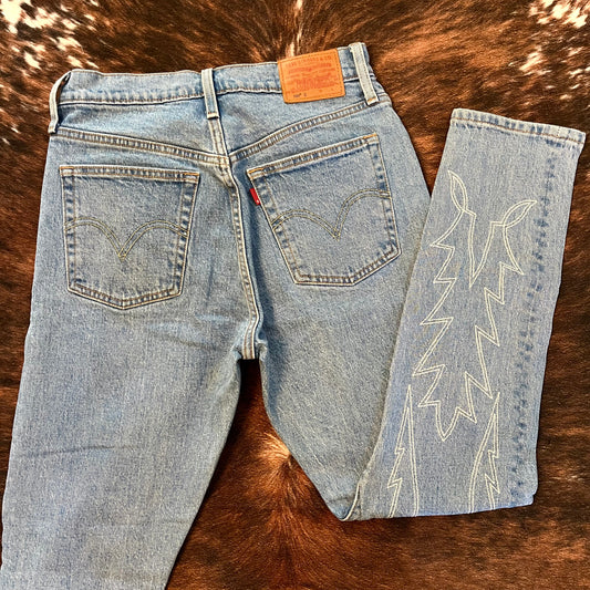 Levi’s Western Embroidered Jeans